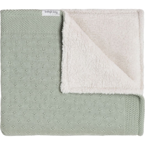 Wiegdeken Baby's Only Mood Teddy Laurel Green