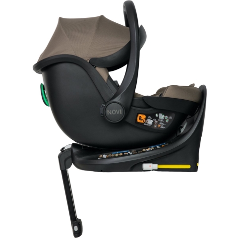 Autostoel Novi Baby® Jacky Pro 360 Dark Taupe & Base