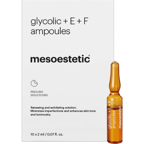 Mesoestetic Glycolic 10% + E + F Ampullen 10x2ml