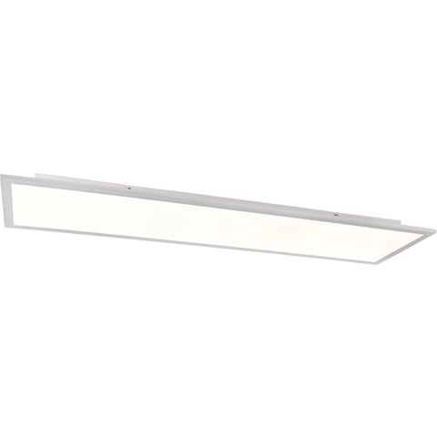 QAZQA Modern LED paneel staal 120 cm incl. LED - Liv