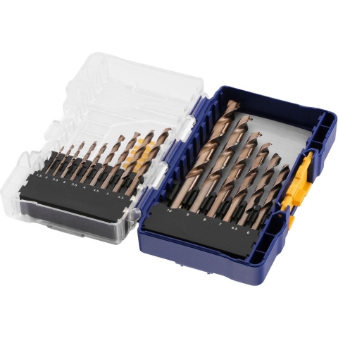 Irwin HSS Cobalt metaalborenset 15-delig