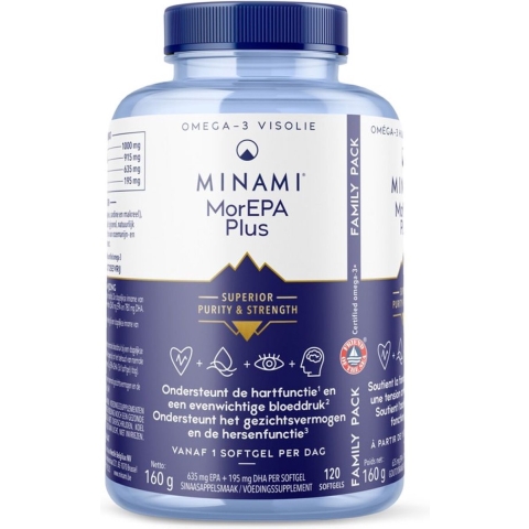 Minami MorEPA Plus | 120 capsules