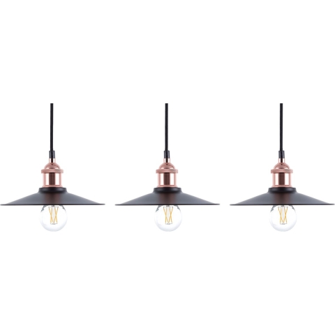 Beliani - SWIFT - Hanglamp - Zwart - Metaal