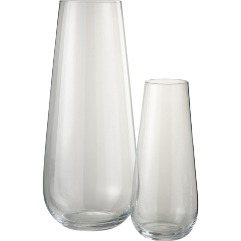 J-Line Vaas Glas Transparant Large