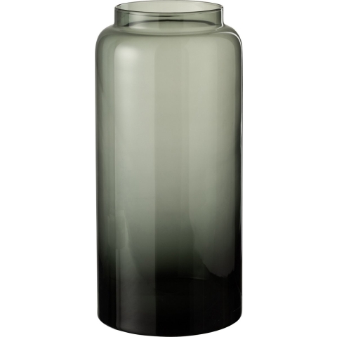 J-Line Vaas Lang Glas Grijs