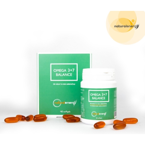 Natural Energy Omega 3+7 Balance | 90 capsules