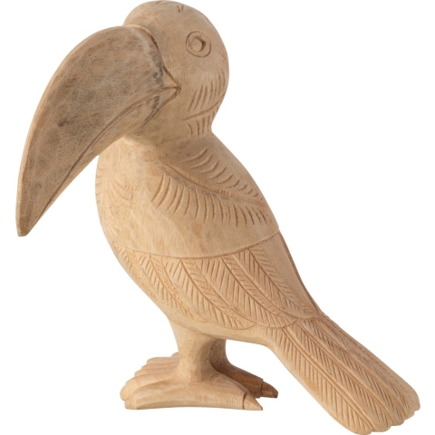 J-Line Ornament Toekan Hout Large