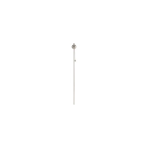 J-Line Tuinfakkel Bol Stainless Steel Zilver
