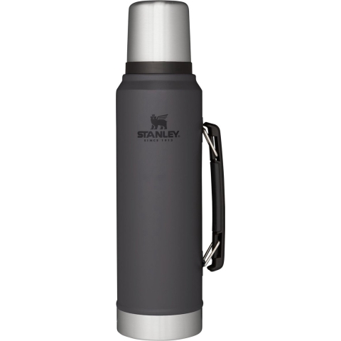 Classic Legendary fles | 1.0L | Grijs | Charcoal | Stanley 1913