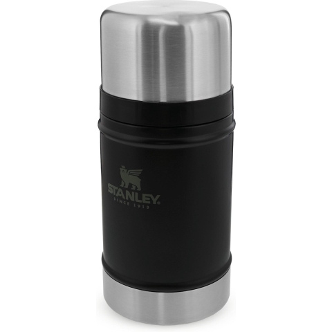 Classic Legendary voedselpot | 0.7L | Zwart | Matte Black Pebble | Stanley 1913