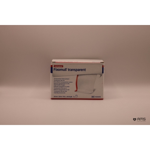 Fixomull Transparent 10 cm x 10 m | 1 stuk