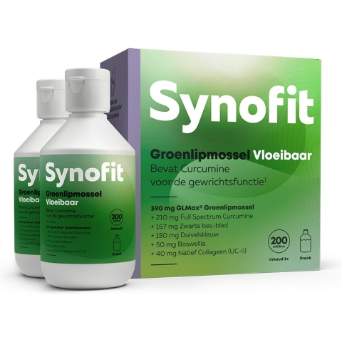 Synofit Groenlipmossel Vloeibaar DUO | 2 x 200 ml
