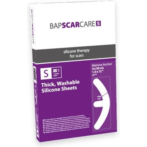 Bapscarcare S Mamma Anker 10 x 30 cm | 4 stuks