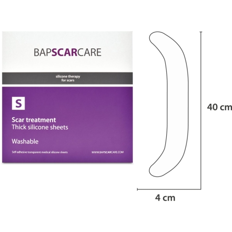 Bapscarcare S Abdomen 4 x 40 cm | 2 stuks
