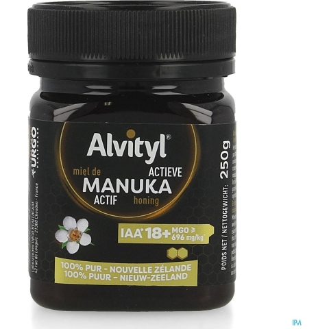Alvityl Actieve Manukahoning IAA 18+ | 250 g