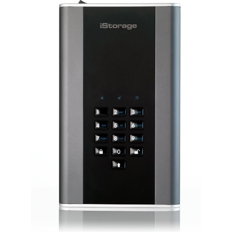 diskAshur DT2 256-bit 10TB - Classified - Graphite