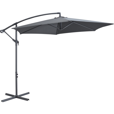 ACAZA Zweefparasol Donkergrijs