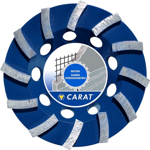 Carat Slijpkop Beton StandaardØ125x22.23mm