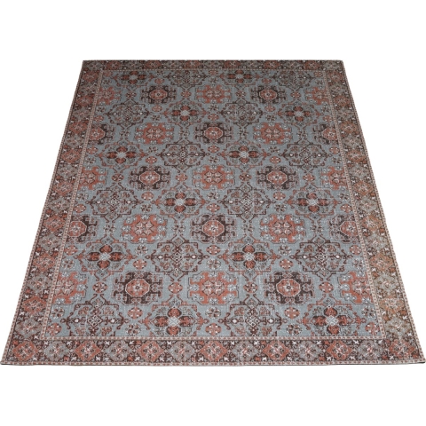 Veer Carpets - Vloerkleed Bojan Dullblue 200 x 290 cm
