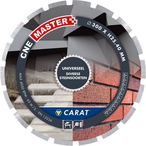 Carat Diamantzaag UniverseelØ300x30mm, CNE Master
