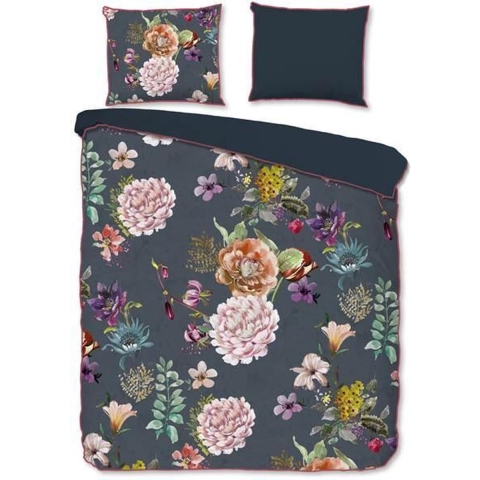 Descano Organic Parma Dekbedovertrek 140 x 220 cm - Antraciet