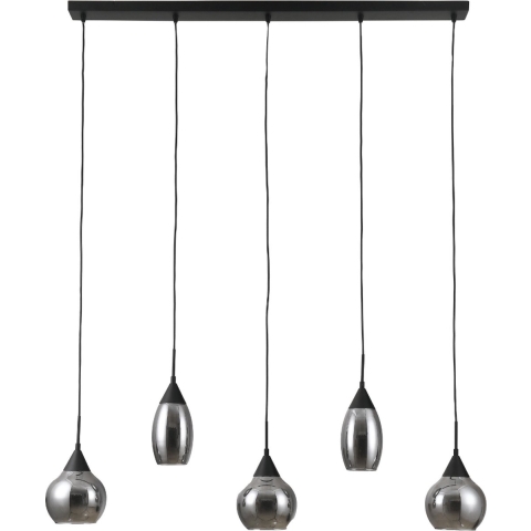 Vurna Jaxine hanglamp smoke glas 5L