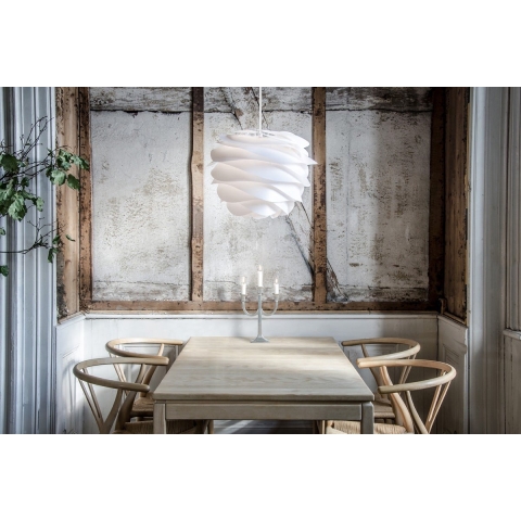 Umage Carmina Medium hanglamp white - met koordset wit - Ø 48 cm