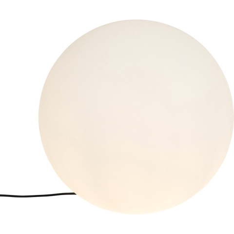 QAZQA Moderne buitenlamp wit 56 cm IP65 - Nura