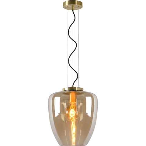 Lucide FLORIEN Hanglamp 1xE27 - Amber