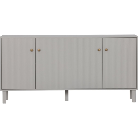 WOOOD Madu Dressoir - Grenen - Wolkengrijs - 78x160x46