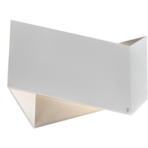 QAZQA Set van 2 design wandlampen wit - Fold