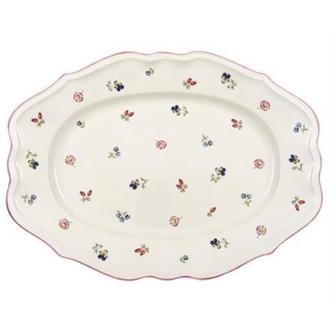 VILLEROY & BOCH - Petite Fleur - Vleesschaal ovaal 44cm