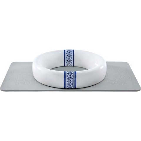 ROYAL DELFT - Blue D1653 - Schaal 19cm (ring+mat) 'Desk'