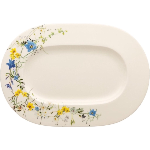 ROSENTHAL - Brillance Fleurs des Alpes - Vleesschaal 34cm