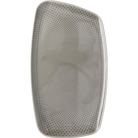 ROSENTHAL - Junto Pearl Grey - Serveerschaal 36x21cm