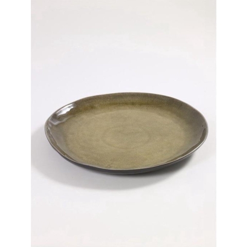 SERAX - Pure - Serveerbord L 34cm groen
