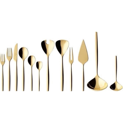 VILLEROY & BOCH - MetroChic d'Or - Bestekset 12 persoons 70-dlg