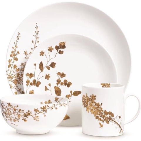 WEDGWOOD - Vera Wang Jardin - Dinerset 1 persoons 4-dlg
