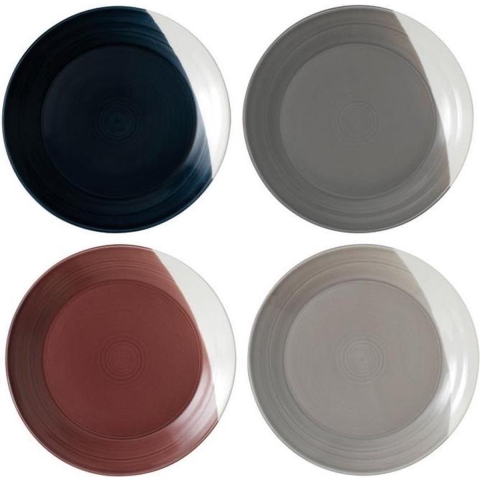 ROYAL DOULTON - Bowls of Plenty - Dinerbord 28cm set/4 (mix)