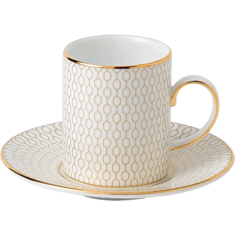 WEDGWOOD - Gio Gold - Espressokop&schotel