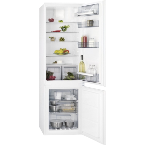 AEG AEG 6000 serie TwinTech¨ NoFrost Koel/vrieskast inbouw 178 cm SCB618E6TS