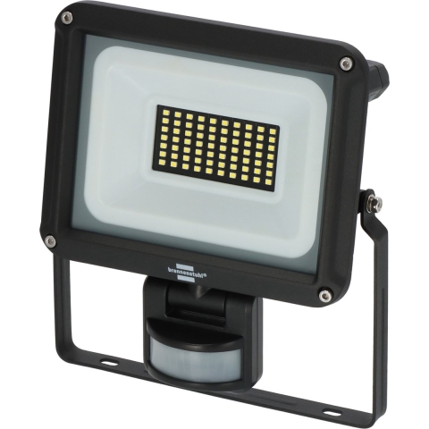 Brennenstuhl 1171250342 Led Spotlight Jaro 4060 P (led Floodlight Voor Wandmontage Voor Buiten Ip65, 30w, 3450lm, 6500k, Met Bewegingsmelder)
