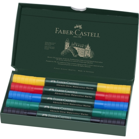Faber Castell 5 Aquarel Markers Albrecht Dürer 5 Sets
