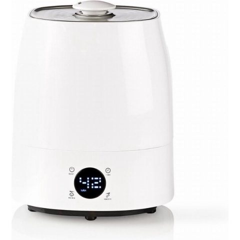 Nedis HUMI120CWT Luchtbevochtiger 5,5 L Hygrometer Led-scherm Timer