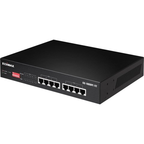 Edimax GS-1008PL V2 Netwerk Switch