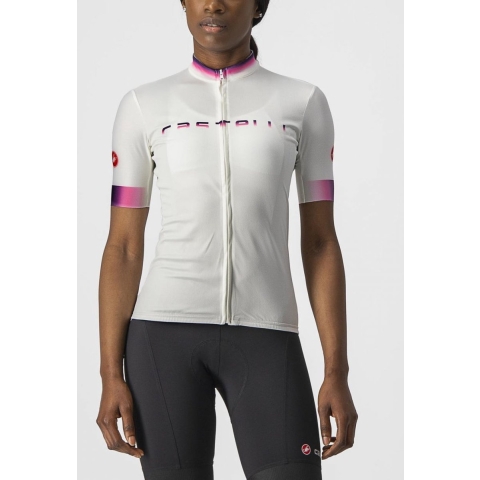 Castelli Gradient fietsshirt wit dames XL
