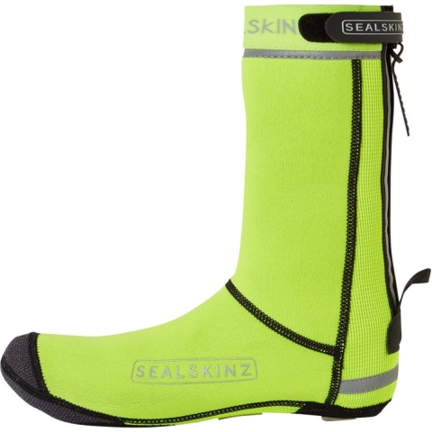 Sealskinz Hempton All weather fiets overschoen Hi Vis Yellow XL
