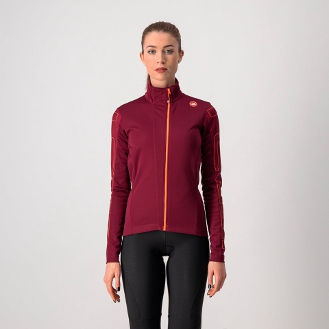 Castelli Transition jacket paars dames M