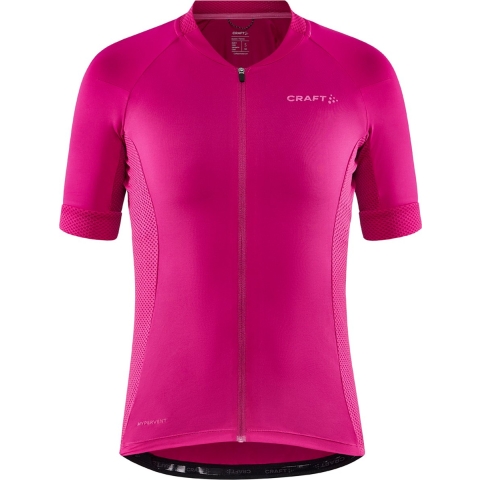 Craft Advanced Endurance fietsshirt korte mouw neon roze dames M