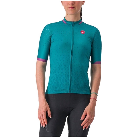 Castelli Pezzi fietsshirt korte mouw groen dames L